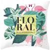 Summer Nordic Plant Pillow Case Tropical Style Cushion Cover Polyester  Pillow Cushion Covers Funda x