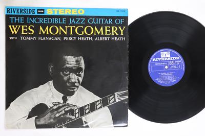 LP Record WES MONTGOMERY  Incredible Jazz Guitar Of Wes Montg SR7009 RIVERSIDE 1962 Japan Jazz Used