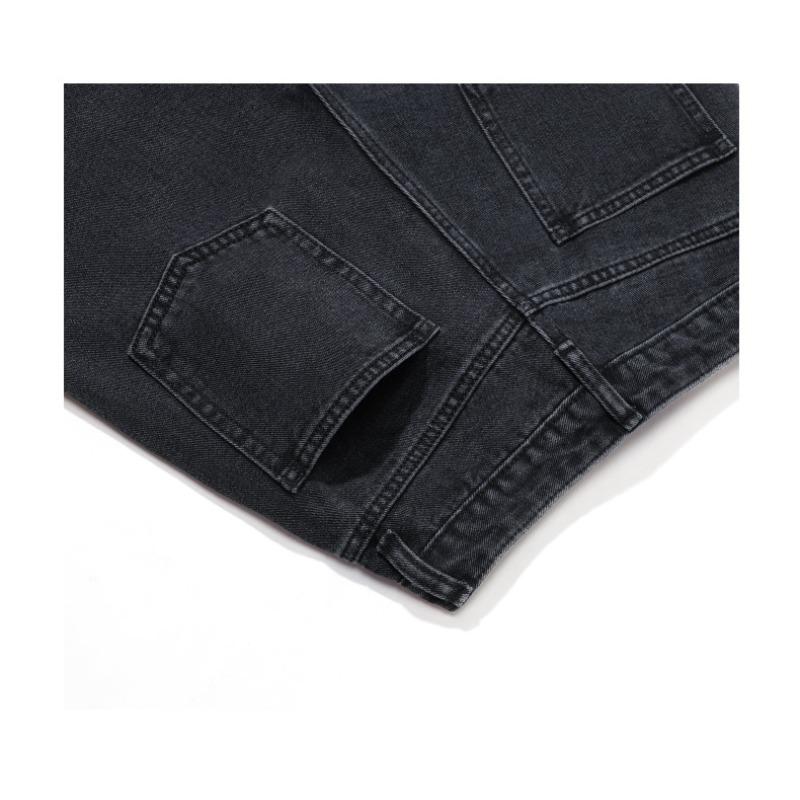 Jarní a podzimní džíny dámské kalhoty s vysokým pasem a širokými nohavicemi volné kalhoty