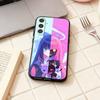 Panty and Stocking With Garterbelt phone Case For Samsung Galaxy A73,A72,A71,A70,A53,A52,A51,Others Soft Black Shell