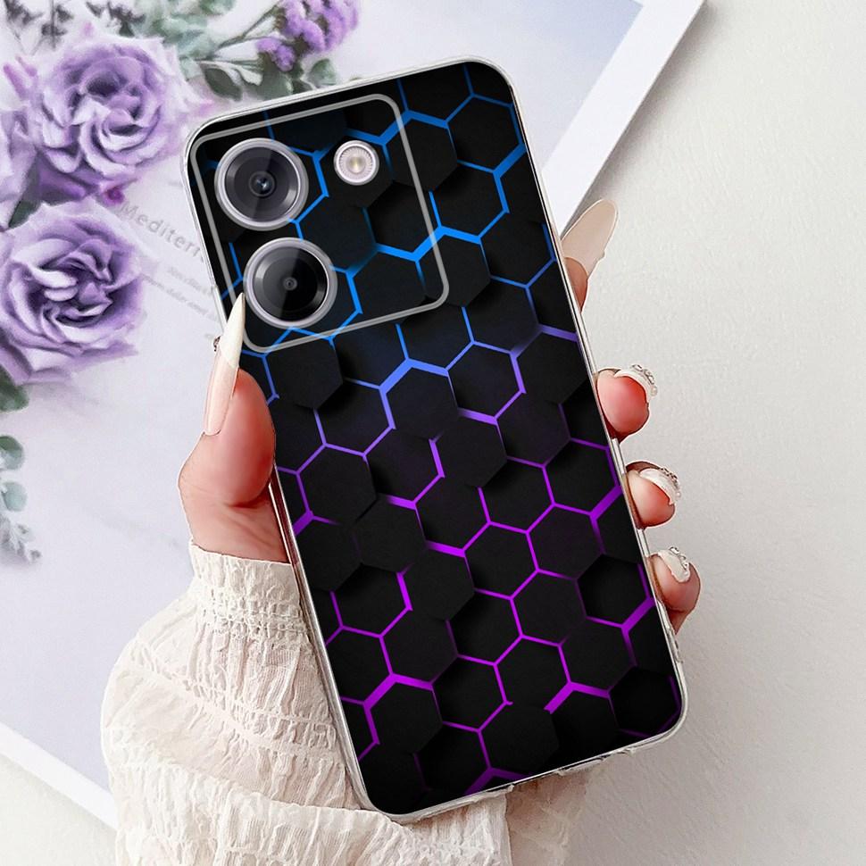 For Xiaomi Poco M7 Pro 5G Case New Dargon Art Painted Cover For Poco M7 PocoM7 Pro 5G Back Cover Soft TPU Fundas Coque