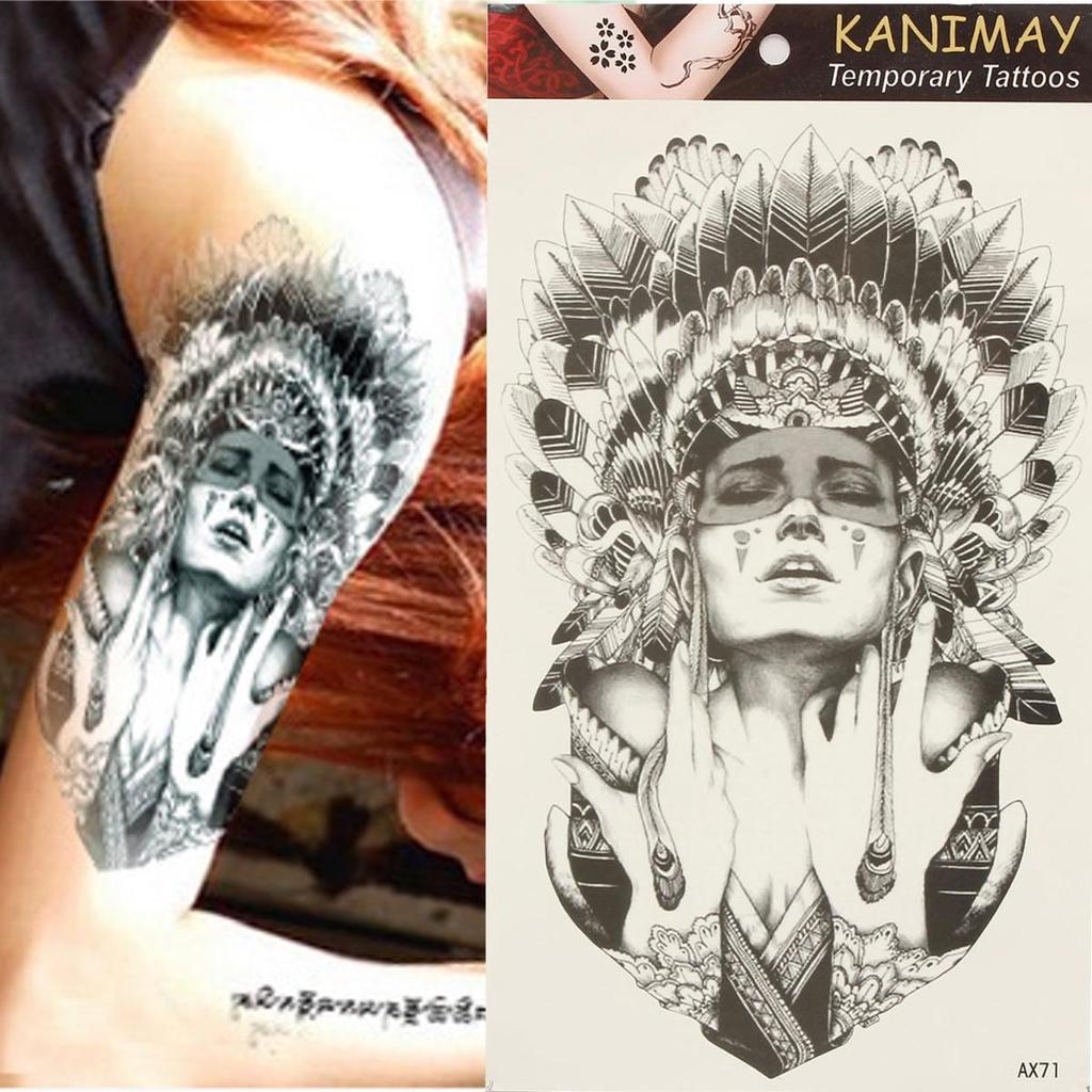 Buy Art Nymph Tattoo Waterproof Flash Tattoo Body Arm Temporary Tattoo Body  Art Sticker at affordable prices — free shipping, real reviews with photos  — Joom