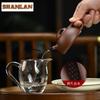130ml Creative Yixing Purple Clay Teapots Pure Handmade Cow Lid Pot Raw Ore Mud Kettle Chinese Zisha Tea Set Tea Ceremony Gift