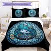 Underwater Catfish Kingdom Pattern Bedding,Quilt Set Quilt Cover Pillowcase Home Birthday Gift (1*duvet Cover+2*pillowcase,without Core)
