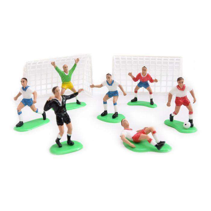 9 accessoires déco pour gâteaux "foot"