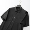 Men's Plus Size Business Casual Short Sleeve Shirt