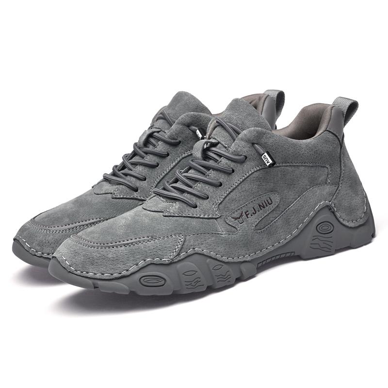 38-46 Herren Rutschfest Abriebfest Mode Lässige Lederschuhe Low Top Lederschuhe Outdoor Herren Winterstiefel