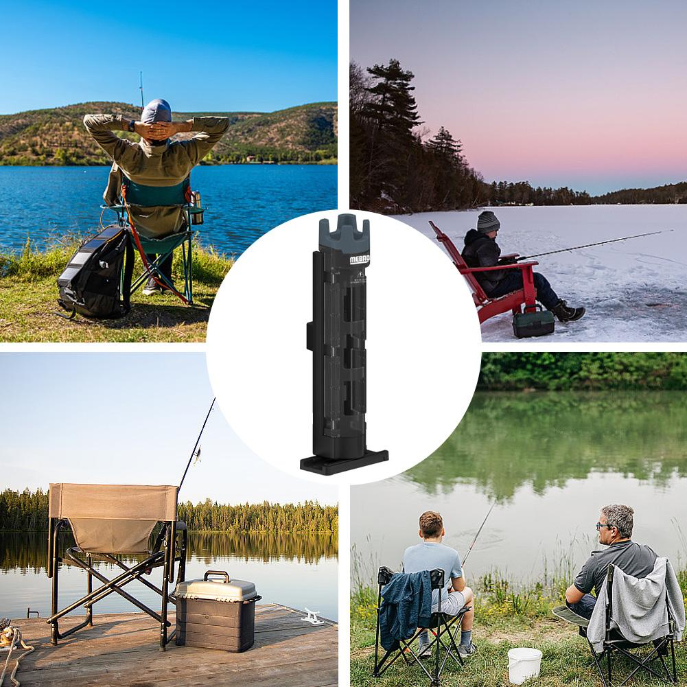 Fishing Box Rod  Holder Plastic Fishing Box Rod Holder Fish Box Rod Holder Fishing Accessories