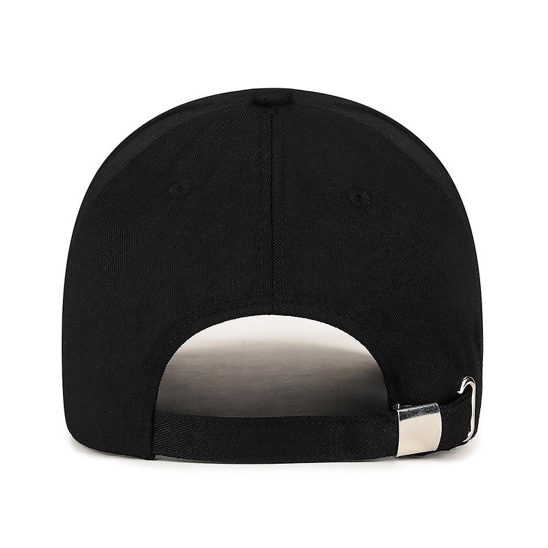 Spring Autumn Embroidered Playing Cards Spades K Letter Cap Outdoor Sunshade Baseball Cap