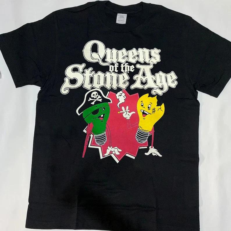 Queens Of The Stone Age – Era Vulgaris T-Shirt, Queens Of The Stone Age Band 2XL