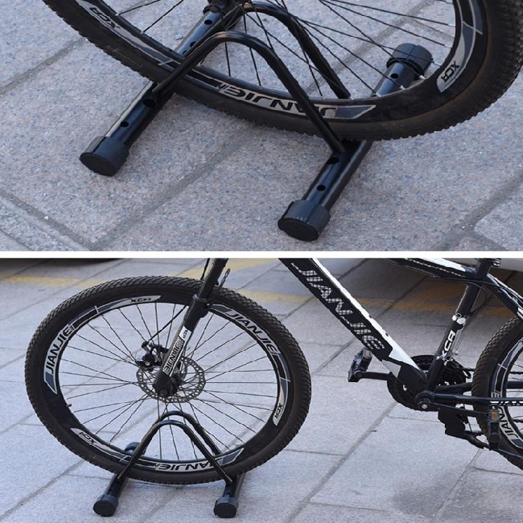Adjustable Bike Floor Stand Parking Rack Single Bike Storage Organizers Durable