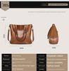 Trendy 2025 Retro Waxed Patent Leather Shoulder Tote for Women