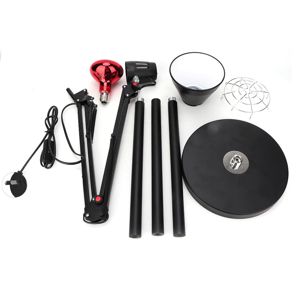 Infrared Light Heating Therapy Muscle Pain Cold Relief Floor Stand Lamp AU Plug