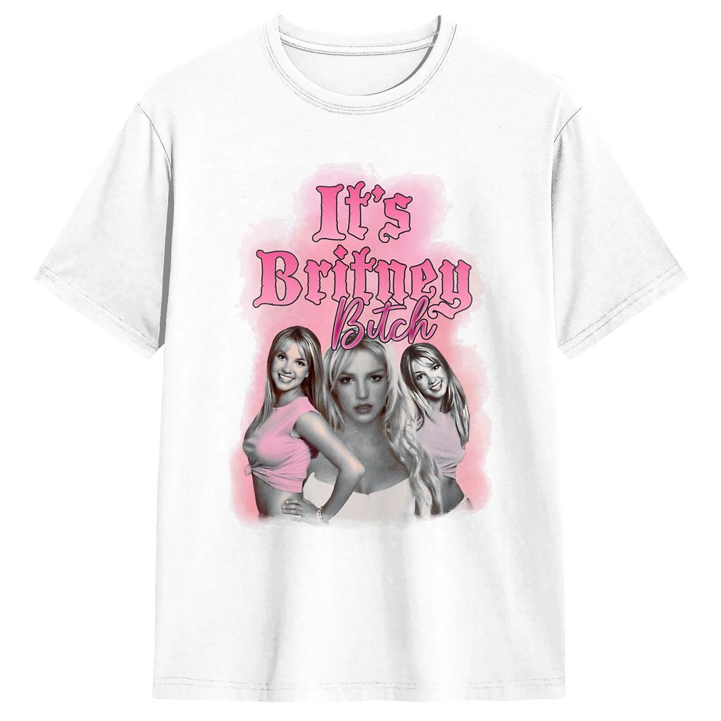 Harajuku T Shirt Summer Its Britneys Spears Novelty T Shirts 100 Cotton Tshirt for Unisex Y2K Retro Short Sleeve Tops