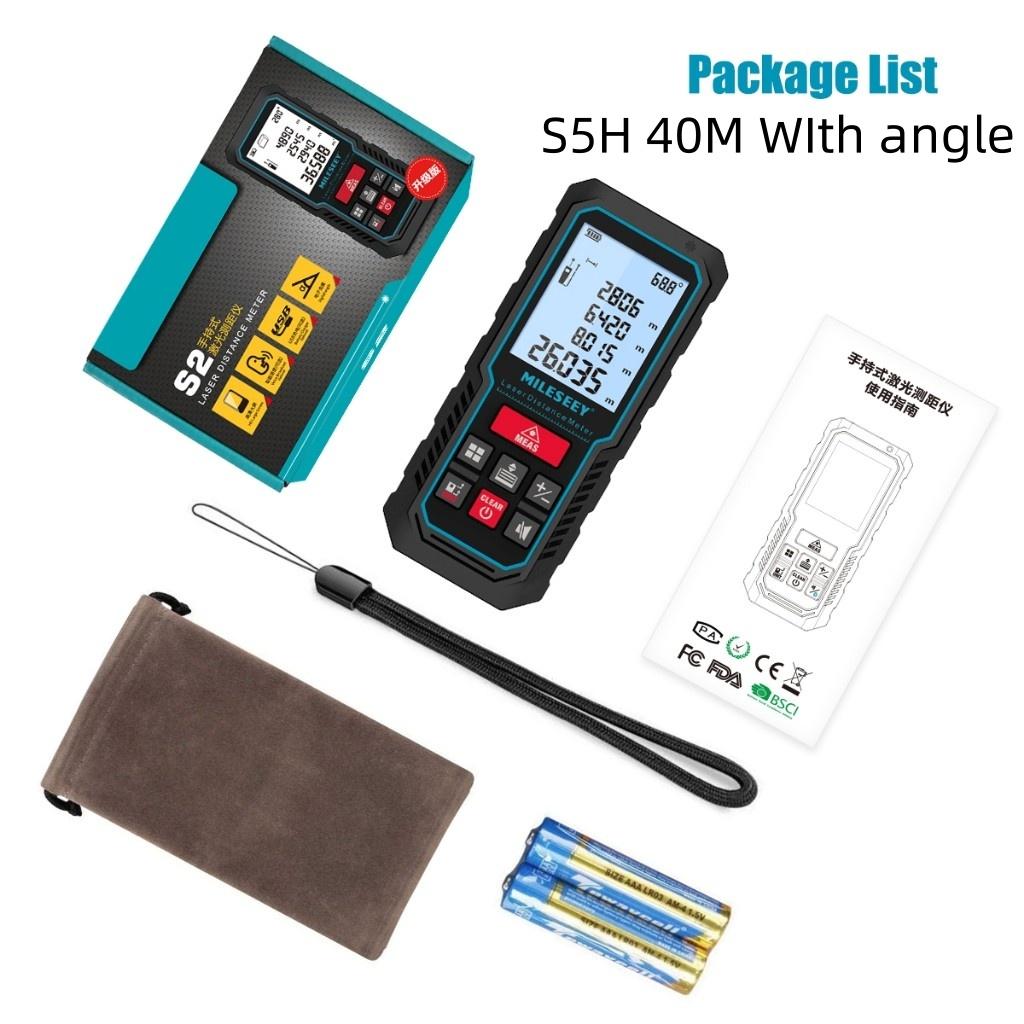 X5 Digital Precision Laser Distance Meter Handheld Tape Measure Test Tool Portable Professional Laser Rangefinder