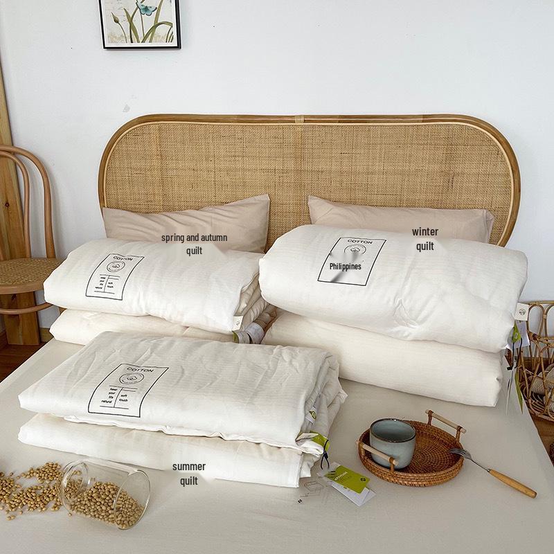 Eco-Friendly Cotton Soybean Quilt for All Seasons