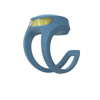 Japanese KNOG FROG V3 Front Bicycle LED New Denim 40 Rechargeable [Official Product] Light, Blue, Lumens, Lightweight,