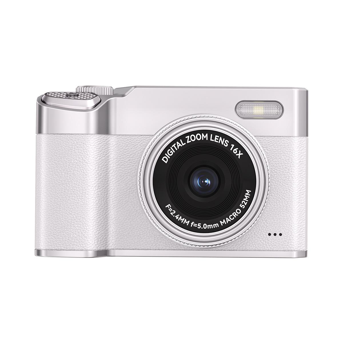 

HD Retro Dual Camera: Entry-Level Mirrorless Portable Selfie Card Camera for Students