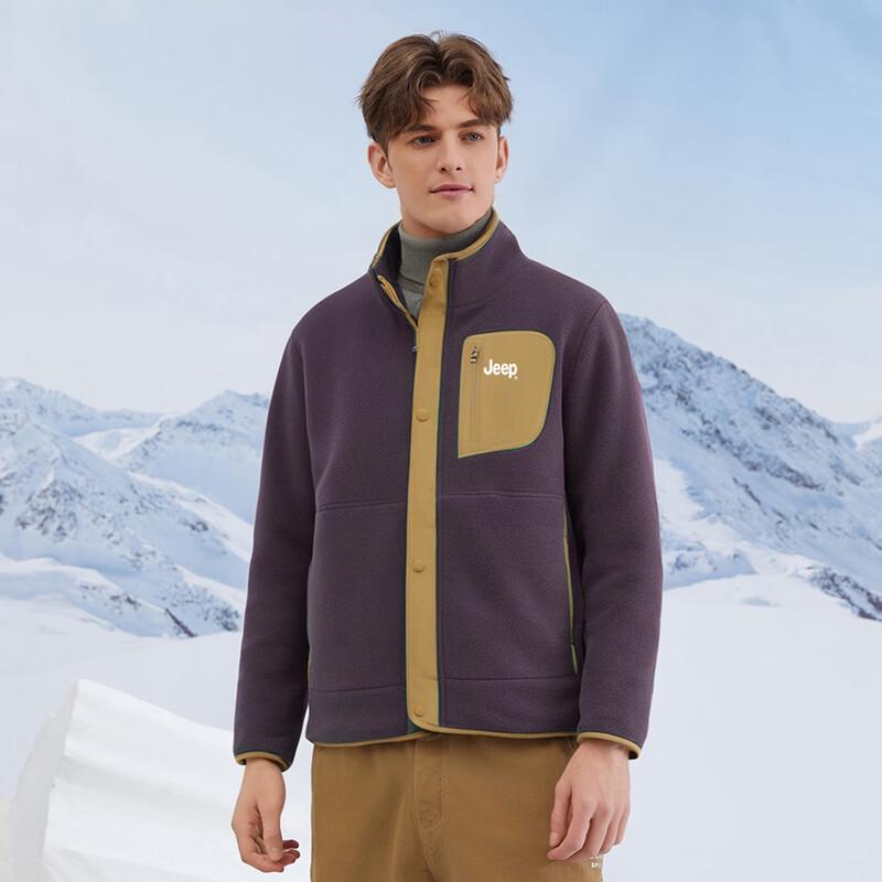 Jeep Men's Winter Fleece-Lined Jacket