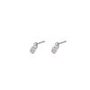 Square Gentle Wind Earrings Unique and Individual Light Luxury Style Versatile High-end and Fresh Earrings