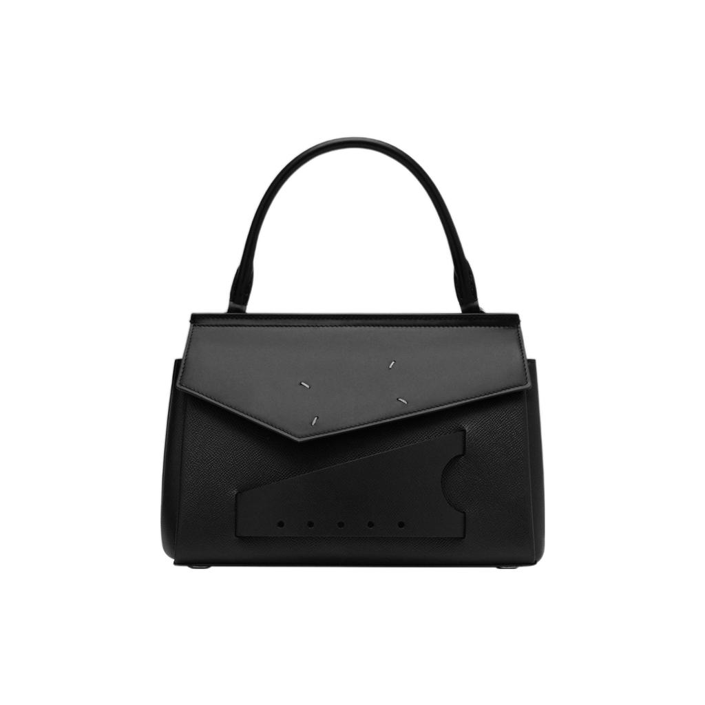 Maison Margiela Snatched Iconic Four Stitch Logo Detachable Adjustable Shoulder Strap Calfskin Shoulder Crossbody Handbag Small SB2WD0001P4745T8013