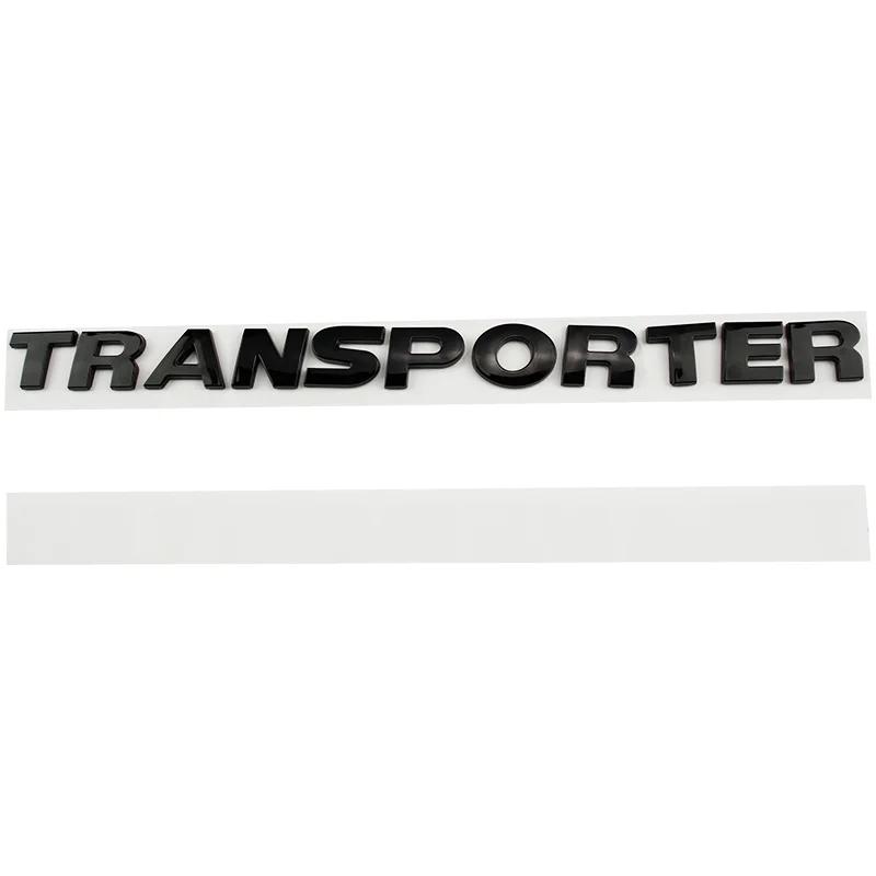 Car ABS Trunk Letters Words Logo Badge Emblem Decals Sticker Applicable To TRANSPORTER T4 T5 T6 T7 T8 Styling Accessories