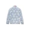 Levis Gundam Collaboration SS24 Contrast Anime Mecha Print Denim Jacket Men Jackets Light-Blue A7410-0000