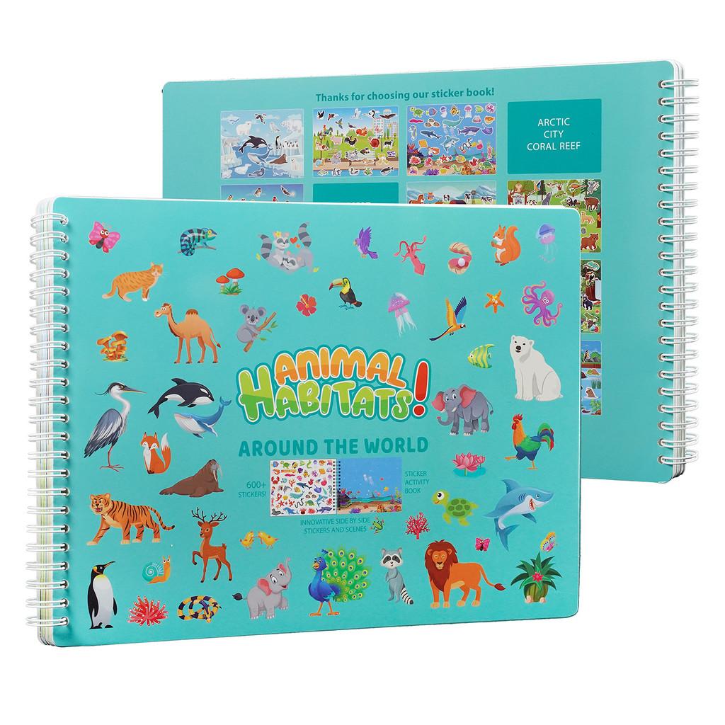 Childrens Traffic Sticker Book Coloring Activity Book With 600 Stickers For Ages 3 To 8