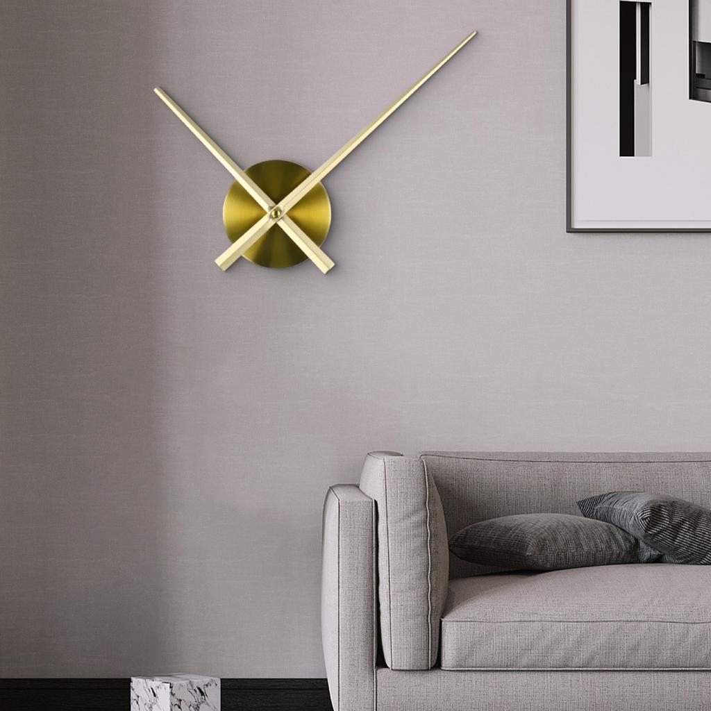 DIY Large Needle Wall Clock Decor Perfect for DIY Enthusiasts and Crafters
