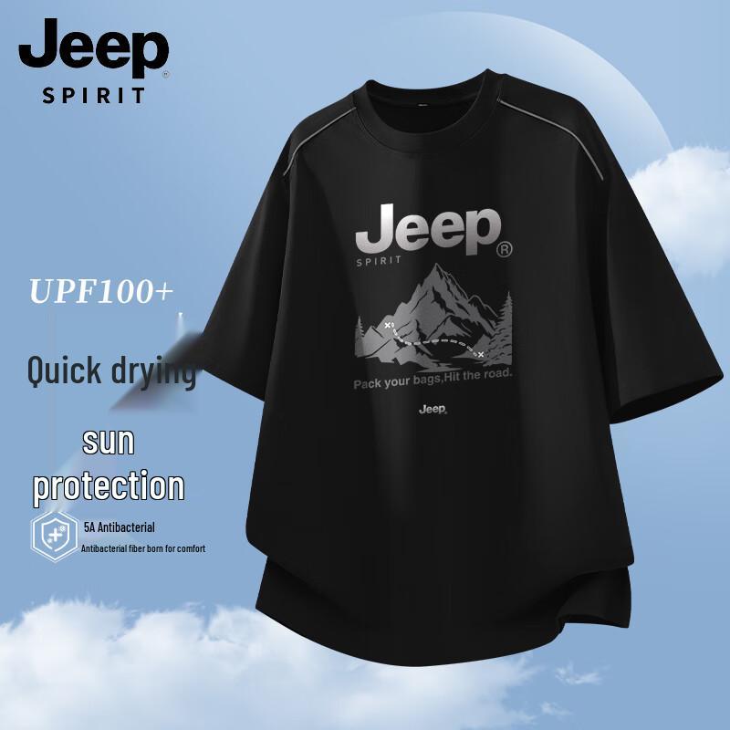 

JEEP SPIRIT Men s 2026 Summer Quick-Dry T-Shirt 3XL