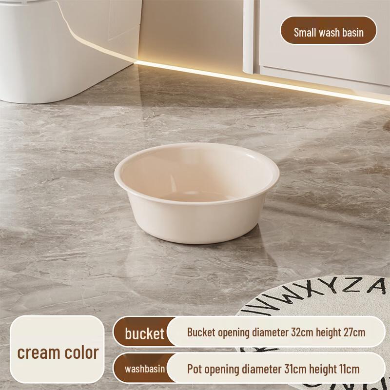 Thickened Transparent Plastic Storage Bucket