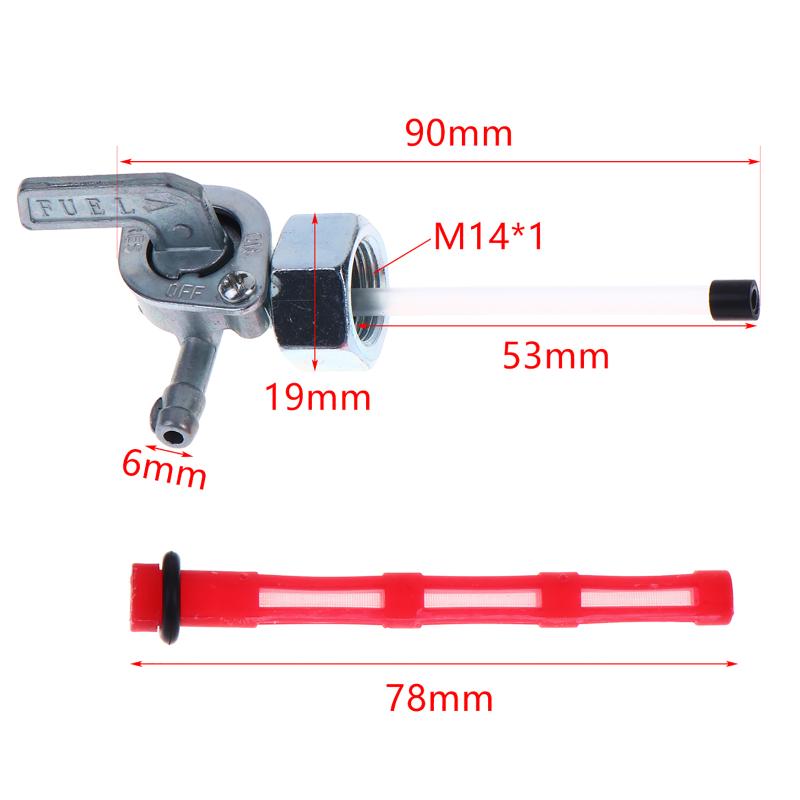 Robinet Combustibil Universal Robinet Oprire Combustibil Piese de Schimb Pentru Generator Motor pe Benzină Comutator Rezervor Se Potrivește Cb Ct Xl Xr Crf Cg Atc