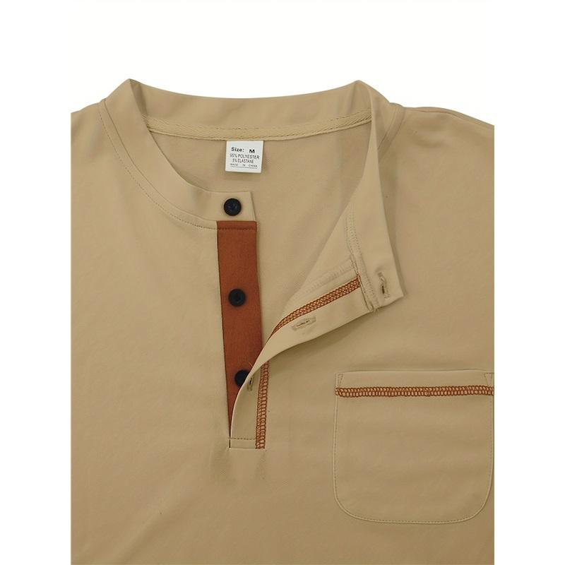 Verano Nuevo Estilo Camiseta de Manga Corta para Hombre Secado Rápido Polo Casual para Hombre