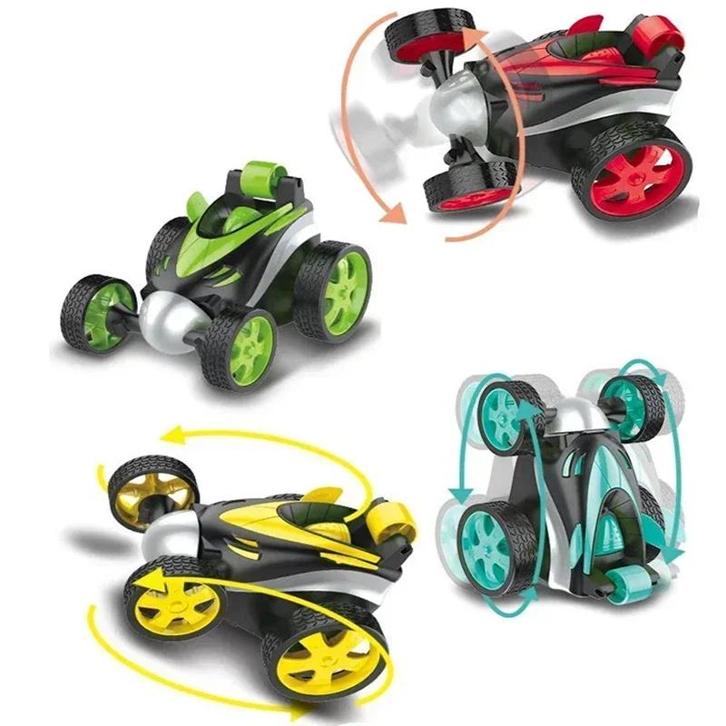 Non-Toxic Stunt Rc Car Electric Universal Rolling Toy Drift Tumbling Dump Truck Wireless Remote Control Toys Off-Road Racing Car Toy