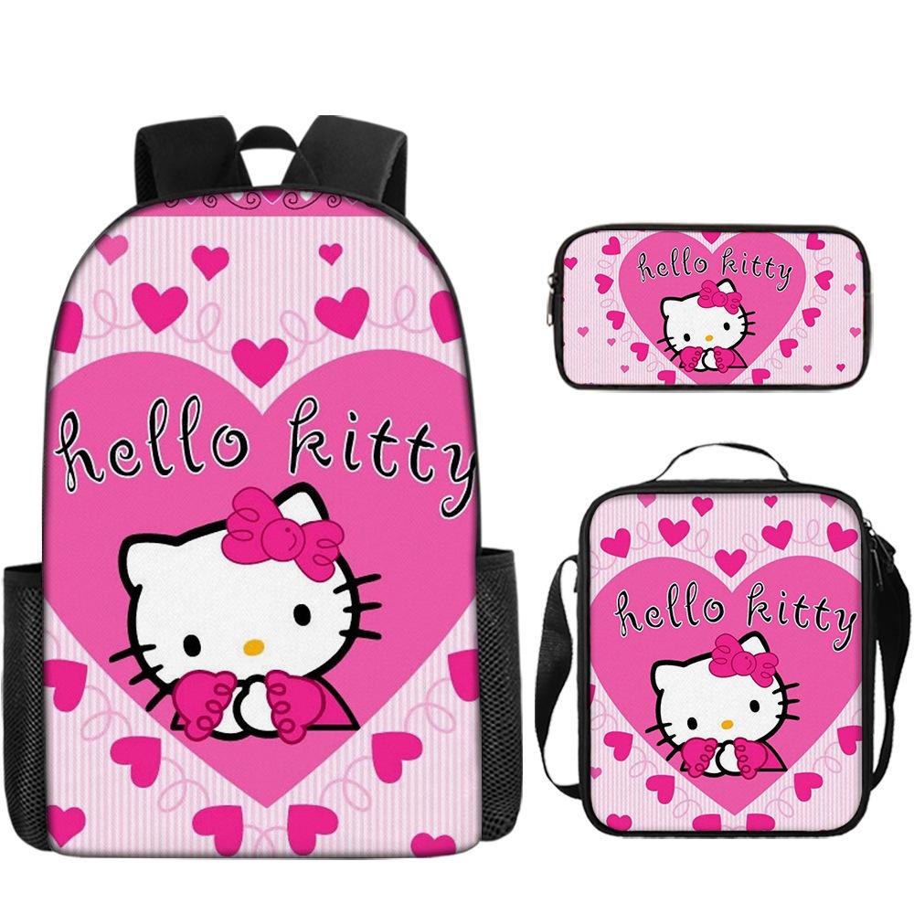 Elementary School Bag Cute Children S Backpack Girls Backpack Kt Satchel Pencil Case pencil bag