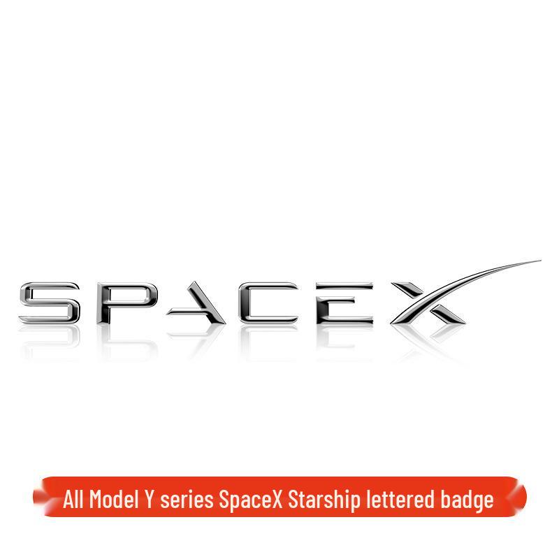 Tesla Model 3/Y/YL Rear Tail Metal Lettering Badge Sticker Accessories