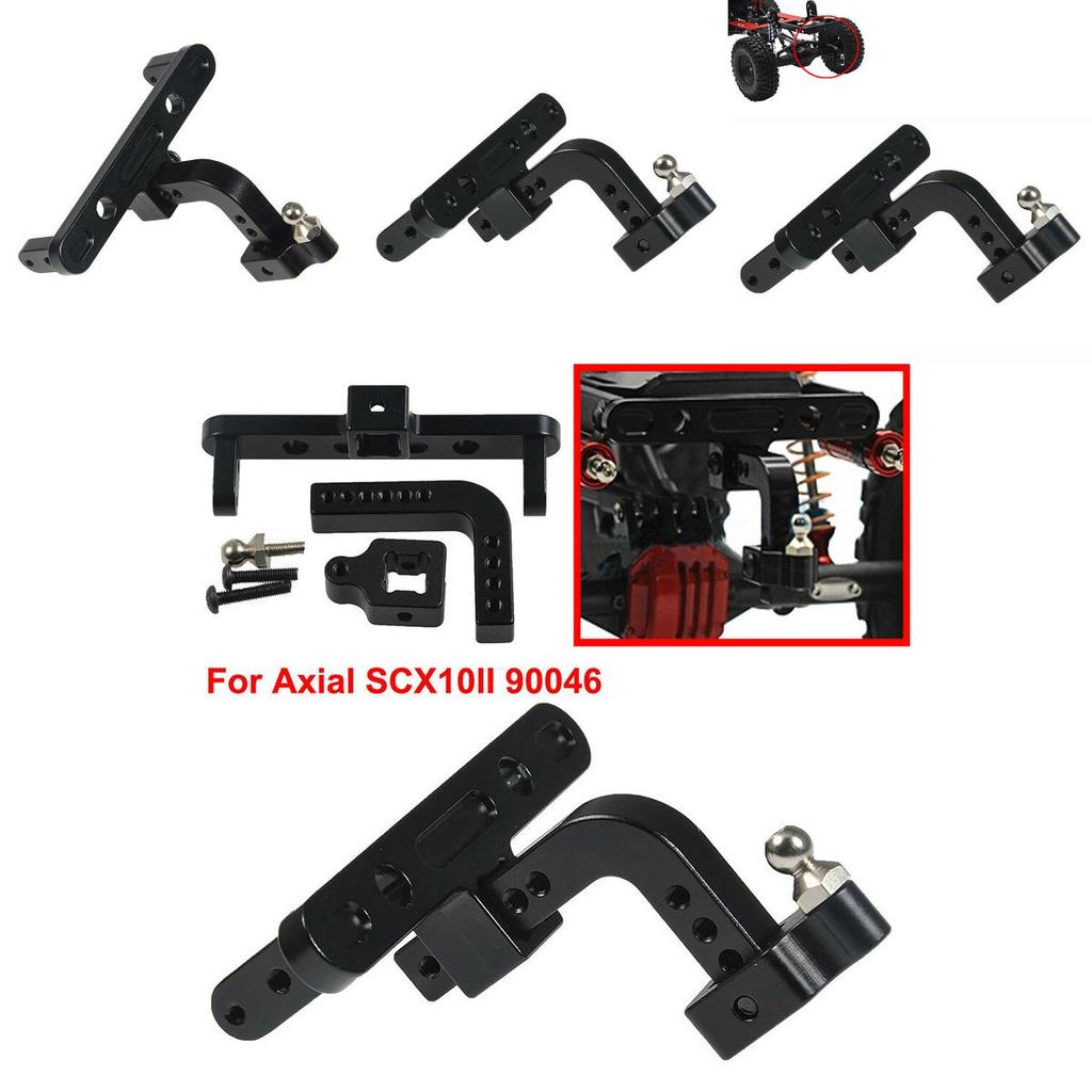 High Quality 1/10 Rc Crawler Adjustable Cnc Tow Trailer Drop Hitch For Axial Scx10 Ii Ax90046