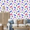 Colorful Butterflies Nature Wallpaper for Living Room and Bedroom 50x1000