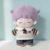 T-Shirt 10cm Baumwollpuppenkleidung Preppy Stil Shorts Puppenkleidung Outfit Anzug Uniform Puppen Anzieh Set 10cm Baumwollpuppe