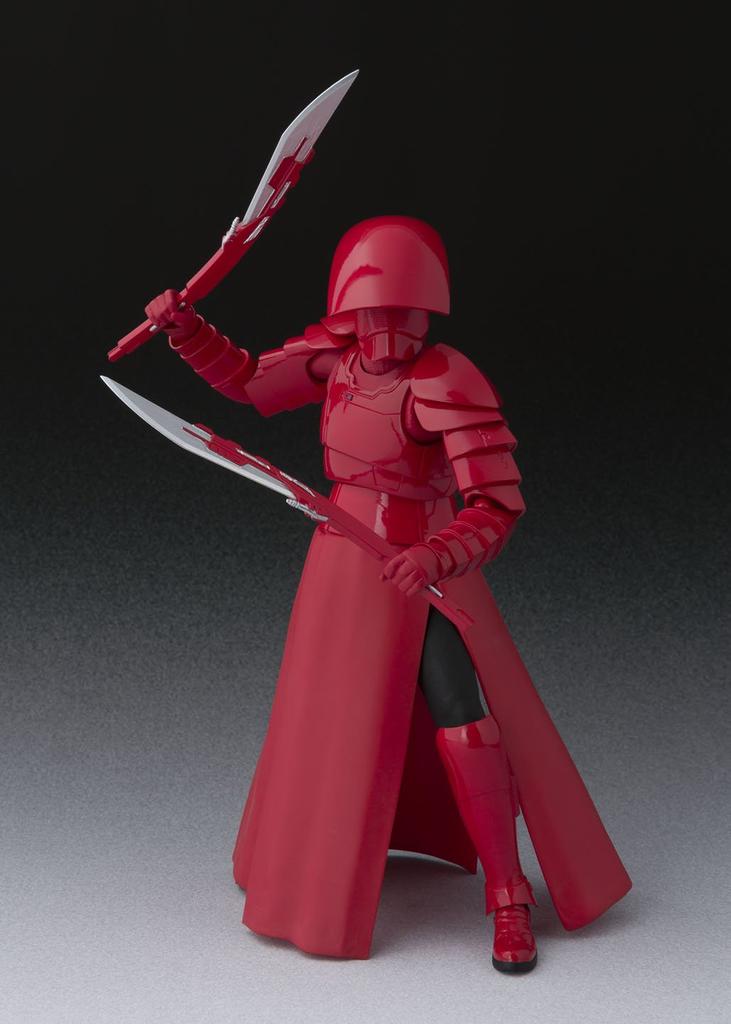 TAMASHII NATIONS Star Wars Elite Praetorian Guard 155mm malovaná pohyblivá figurka SHFiguarts (Dvojitá čepel) Cca. ABS a PVC