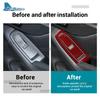 Real Soft Carbon Fiber Trim Sticker LHD RHD for Subaru Forester      2024 Car Window Lift Button Interior