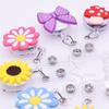 ID Card Name Card Holder Badge Holder Clip Retractable Badge Key Chain ID Badge Holder Nurse Doctor