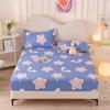 Fitted Sheet Home Bed Cover Summer Spring Winter Mattress Covers With Elastic (Without Pillowcase)