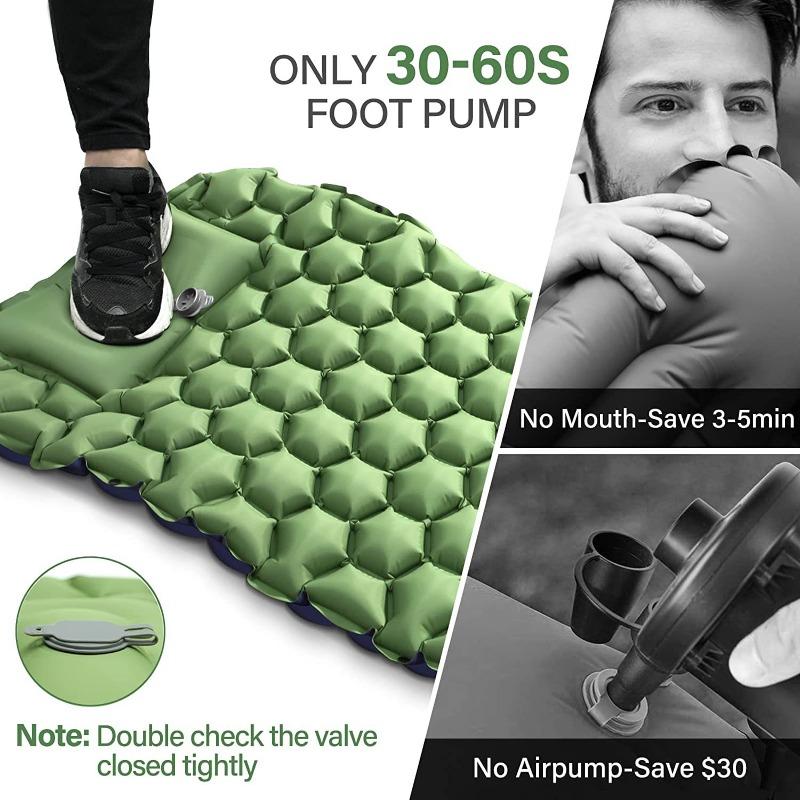 Luftkissen Outdoor Camping Einzel- und Doppelspleißbüro Nickerchen Luftkissen Bodenmatte