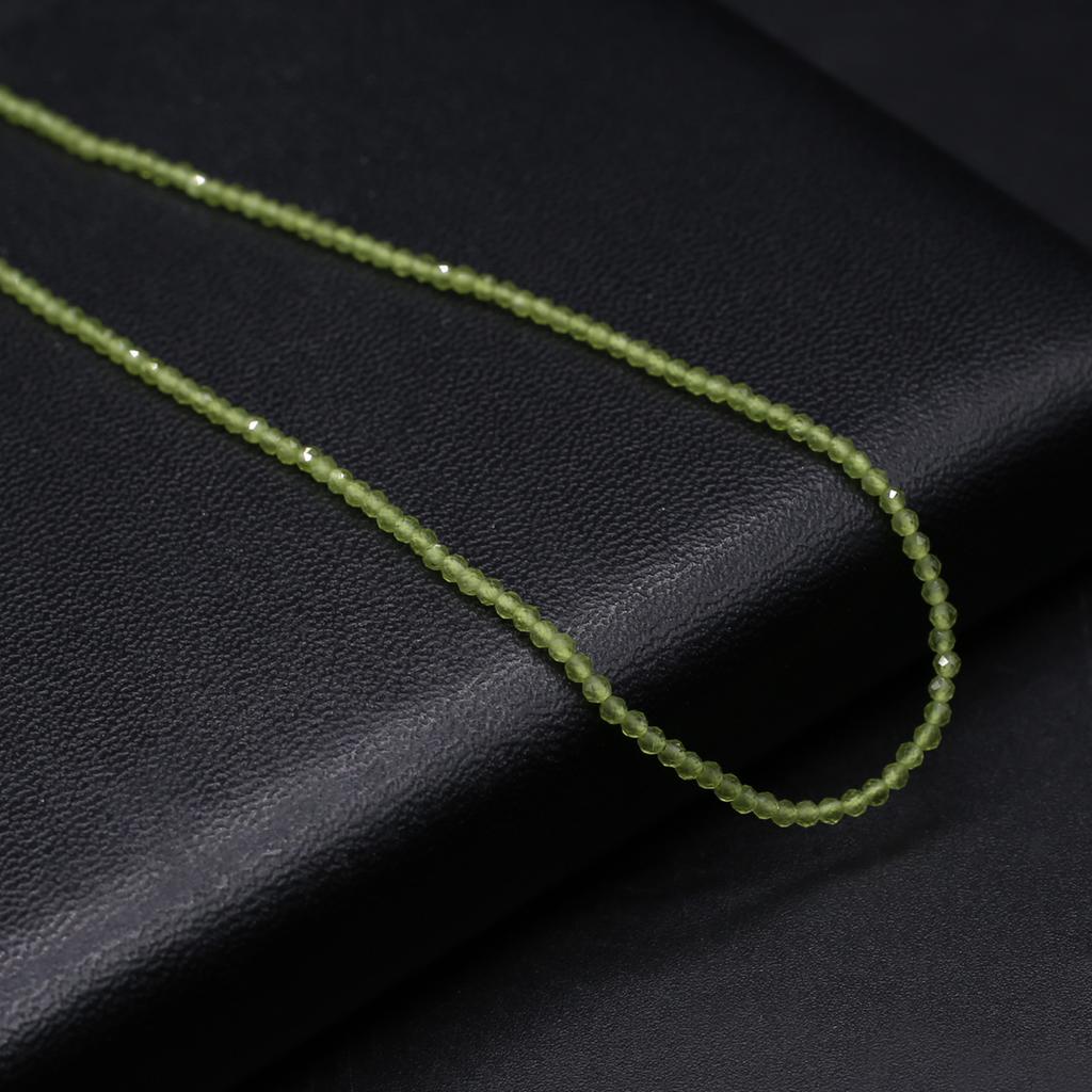 Naturstein facettierte Perlen Opal Isolation Perlen Charms für Schmuckherstellung DIY Halskette Armband Ohrringe Zubehör Größe 3 mm