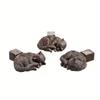 3pcs/set Animal Flower Pot Foot Pads Cat Dog for Decorative Flower Pot Support Crafts Flowerpot Garden