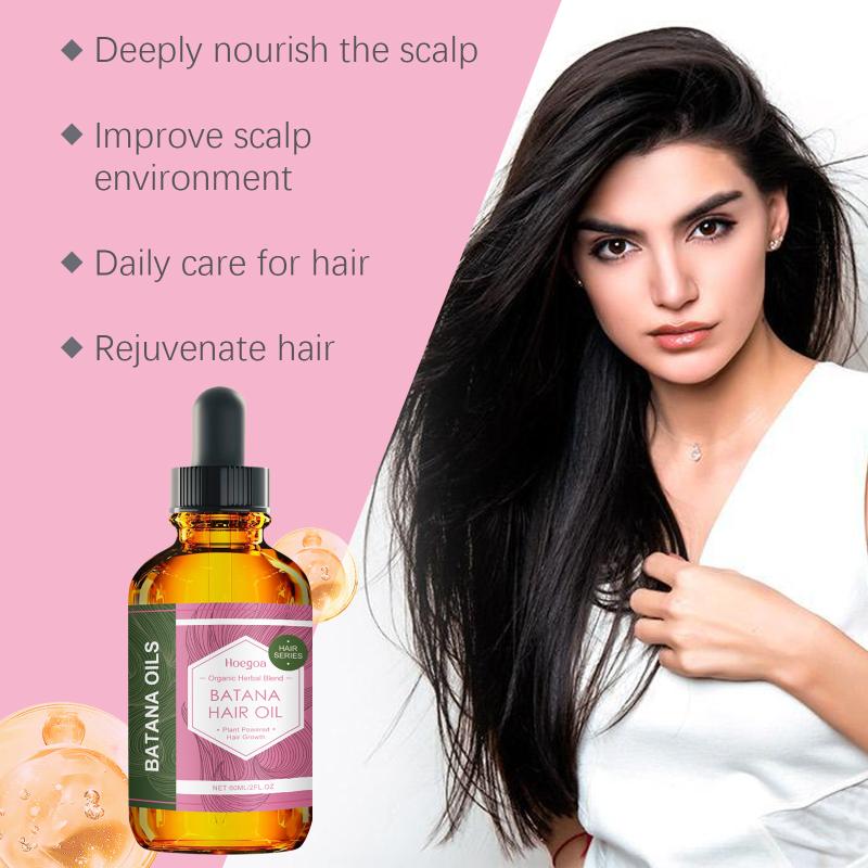 Hoegoa Battana Herbal Hair Oil Nourishes Hair Follicles, Massages Hair Roots, And Improves Frizzy Hair