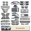 Toyota RAV4 Stuurwielbekleding, Achterventilatieopening, Raamheffer en Claxonkap voor 26 Modellen