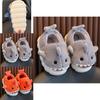 Adorabili Pantofole da Casa a Forma di Squalo Cartone Animato Per Bambini Antiscivolo Calde Scarpe da Casa Invernali