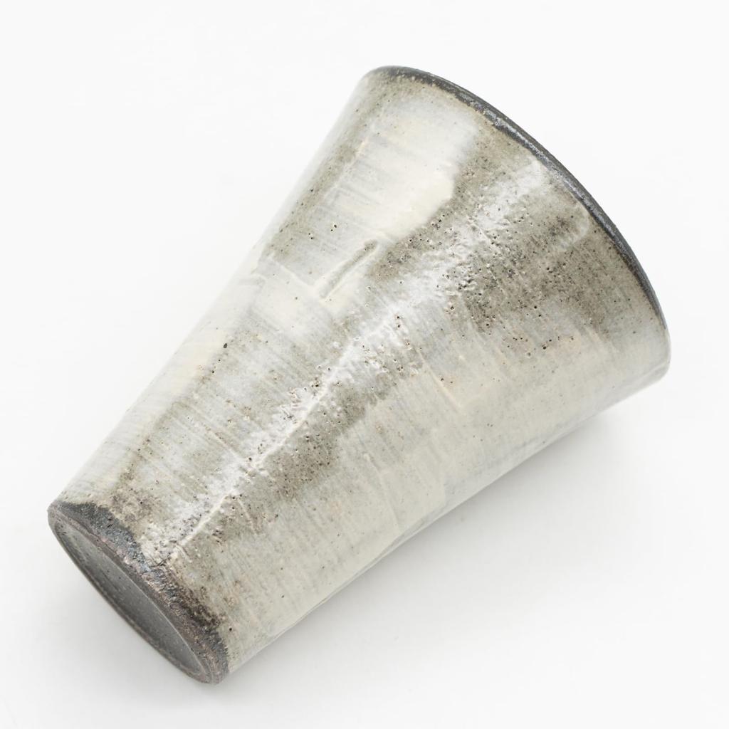 Marui Seito Shigaraki Ware Hechimon Tumbler, 460ml Capacity, White Wave Pattern, White, MR-3-4359